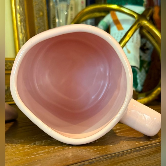 Rae Dunn Magenta “Hunny Bunny” Easter Bunny Mug with Topper - Picture 4 of 9